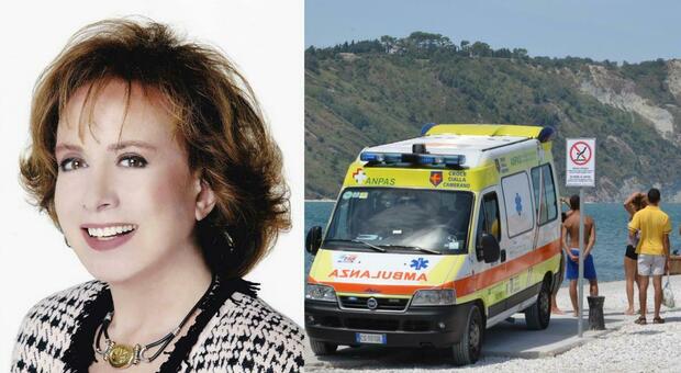 Malore a Portonovo, Rosanna Vaudetti ricoverata in Cardiologia: «Ora sto meglio, grazie a tutti coloro che mi hanno aiutato»