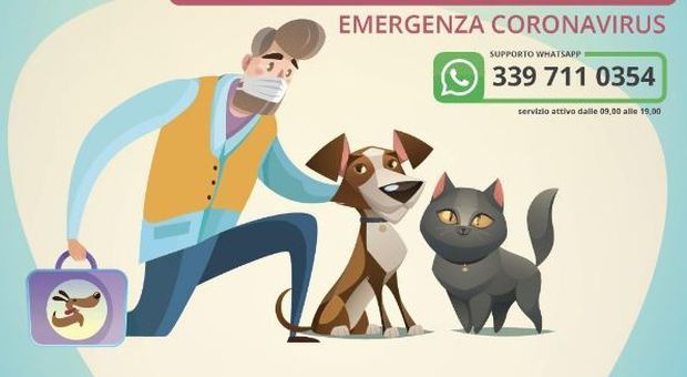 Emergenza Coronavirus: Sguinzagliati e Associazione Nazionale Carabinieri al servizio di chi non può prendersi cura del proprio animale domestico